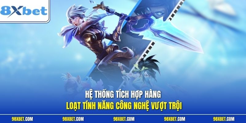 Hệ thống tích hợp hàng loạt tính năng công nghệ vượt trội